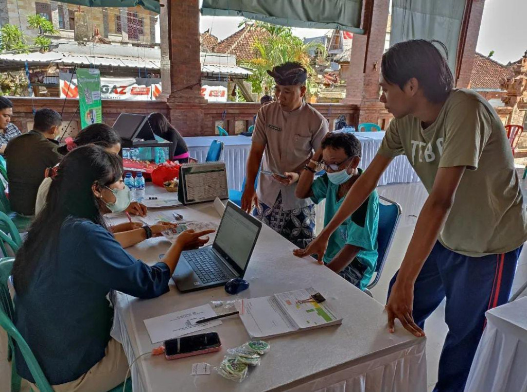 Pelayanan Keliling PRAJA SAKTI Kecamatan Kuta Selatan Hadir Kembali Melayani Masyarakat di Balai Banjar Teba Jimbaran
